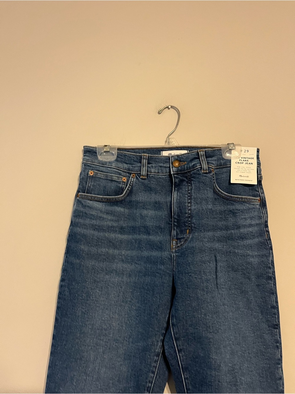 Madewell The Vintage Flare Crop Jean in
Larkwood Wash Size 29 - Picture 6 of 13
